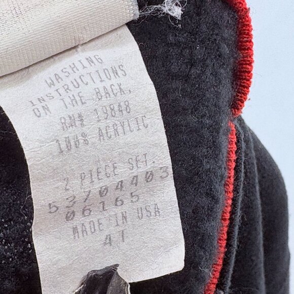 Vintage NBA Chicago Bulls Looney Tunes Matching Sweat Suit Outfit Set 4T - Picture 5 of 15